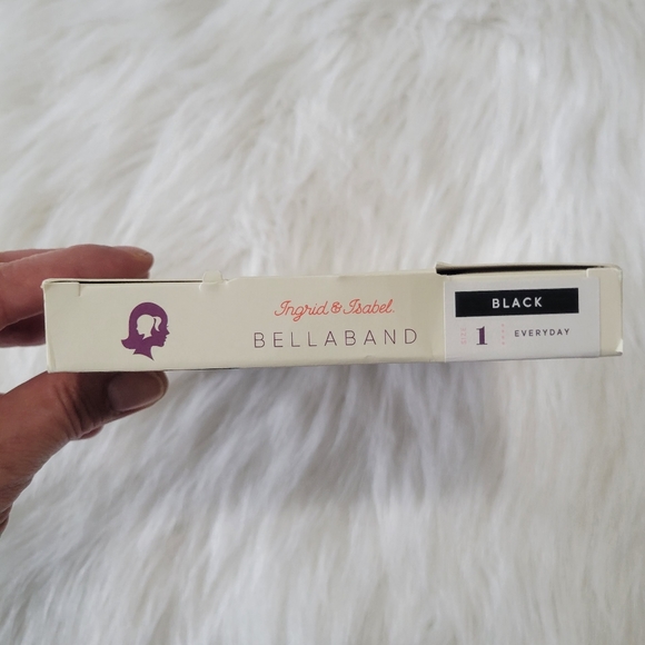 Ingrid & Isabel BellaBand Black Size 1 Everyday Maternity Belly Band NIB - Picture 8 of 10